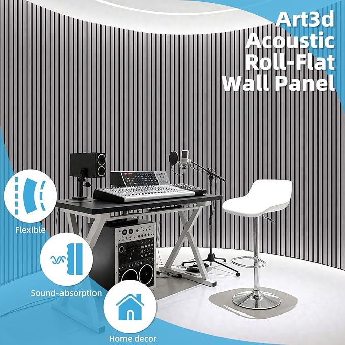 Art3d Acoustic Wood Slat Wall Panel - Image 4