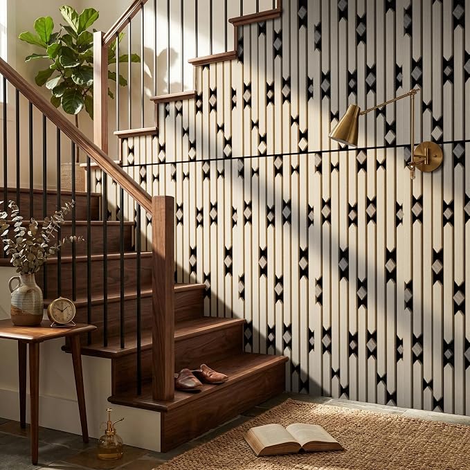 PVC Acoustic Wall Panels, Geometric Sound-Reducing Panels - Image 2