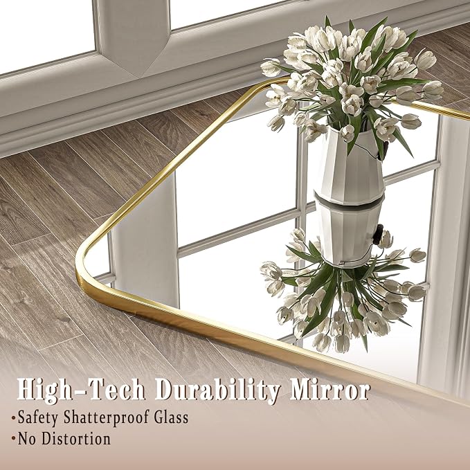 26×38 Inch Bathroom Mirror - Image 4