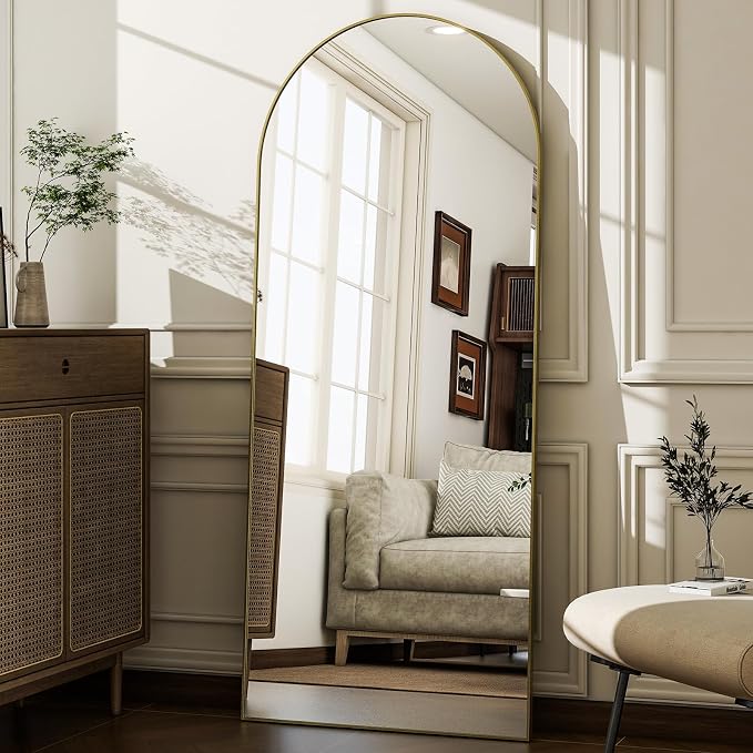 57" x 20" Arched Full Length Mirror - Image 6