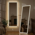 Full Length Mirror with Lights, Full Body Dressing Standing Mirrors with by SimpleDeluxe