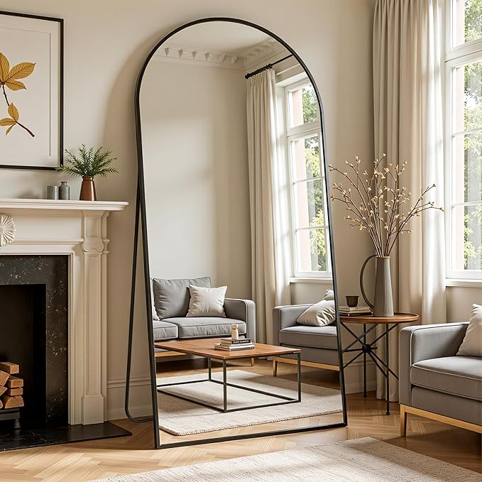 Full Length Mirror, Oversized Floor Mirrors, Leaning Free Standing Mirrors - Image 2