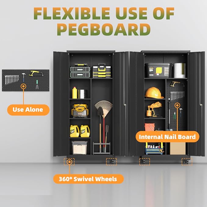 Metal Garage Storage Cabinet - Image 5
