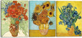Wieco Art Large 3 Panels Canvas Prints of Vincent Van Gogh Paintings by WiecoArt