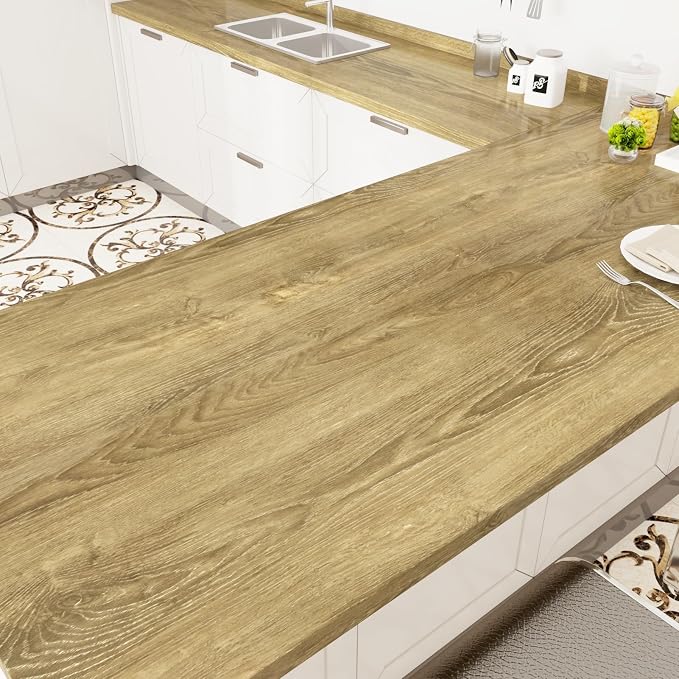 WESTICK Brown Wood Grain Contact Paper by WESTICK
