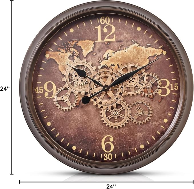CLXEAST 24 Inch Large Wall Clock - Image 10
