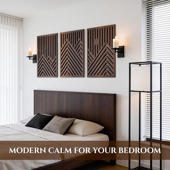 qmmp Modern Wooden Wall Sculptures - Image 2