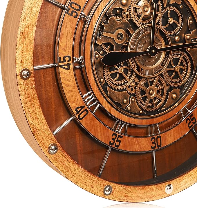 HOIBAI Large Wall Clock, Wall Clocks - Image 4