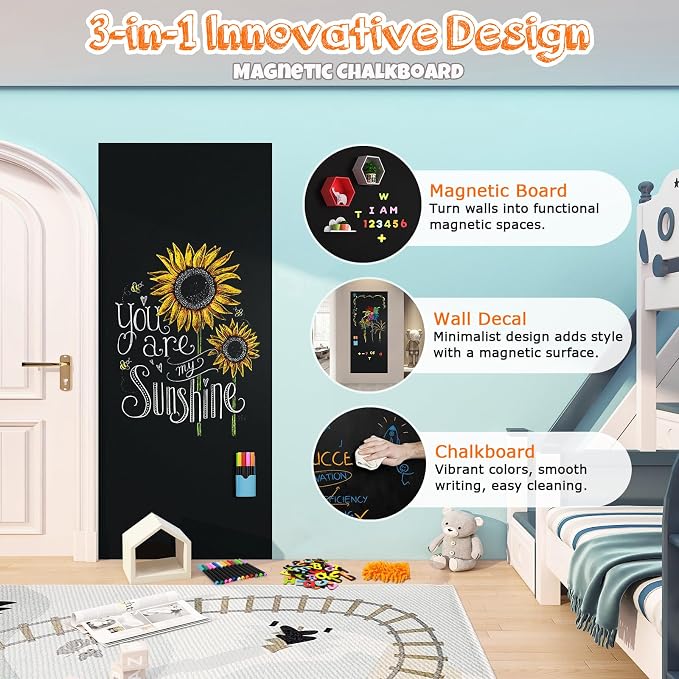 Magnetic Chalkboard Contact Paper - Image 3
