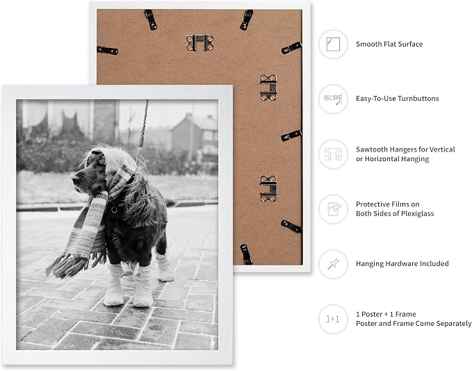 Poster Master Dog Dressed for Winter Print - Image 2