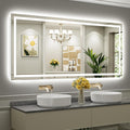 Briivue 77x36 Inch LED Bathroom Mirror by Briivuemodernmirrors