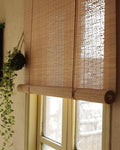 35" Wx72 H Bamboo Blinds Roller Shades by Erfolkerz
