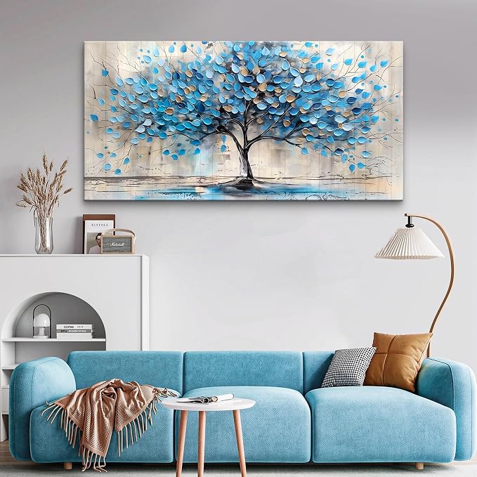 Lapremoly Textured Abstract Wall Pictures Artwork Large Wall Decor - Image 4