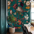 Zeeko Floral Peel and Stick Wallpaper Removable Mural Vintage Wallpaper by Zeeko