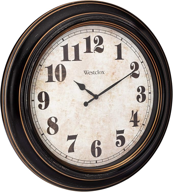 Westclox Traditional Large Wall Clock – Battery-Operated 24-Inch Vintage - Image 2