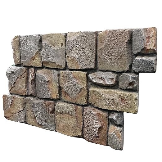 ROOMTEC 1-Pack Faux Stone Wall Covering Panels by ROOMTEC