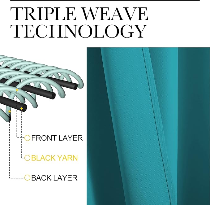 NICETOWN Wall Dividers for Rooms, Large Room Divider Curtain Screen Partition - Image 3