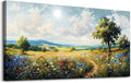 hyidecorart Nature Field Scenery Abstract Painting Large Wall Art by hyidecorart