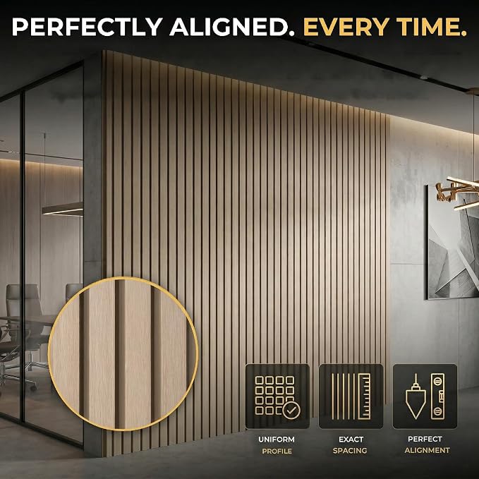 From Plain to Beautiful in Hours WPC Exterior Wall Slat Panels Waterproof - Image 4