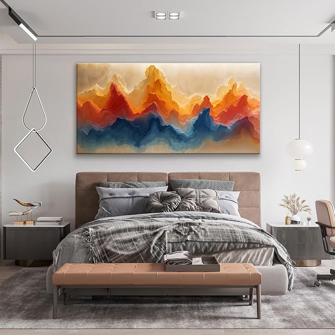 Suconvng Large Abstract Wall Art - Image 3