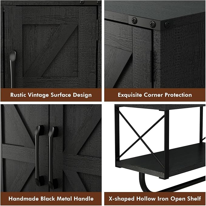 RUSTOWN Farmhouse Rustic Medicine Cabinet - Image 6