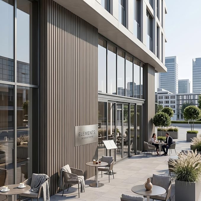 From Plain to Beautiful in Hours WPC Exterior Wall Slat Panels Waterproof - Image 15