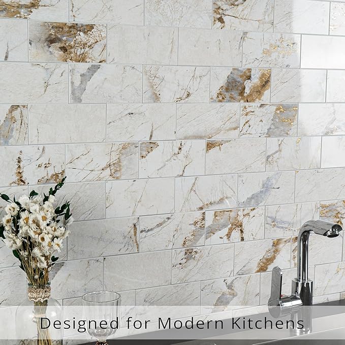 StyloVue 100 Pieces Peel and Stick Backsplash - Image 6