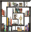 Armocity 6 Tier Display Book Shelf Wall Mounted Bookshelf Freestanding by Armocity