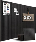 WALLHERO Large Bulletin Board, Tack Board, Cork Board Alternative by WallHero