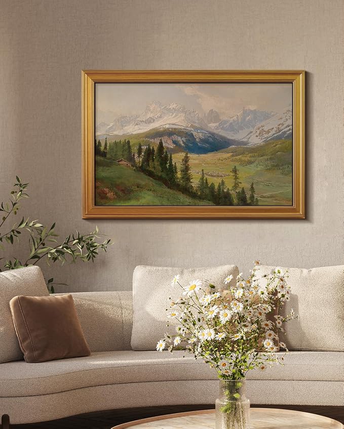 VIYYIEA Vintage Gold Framed Wall Art - Image 5