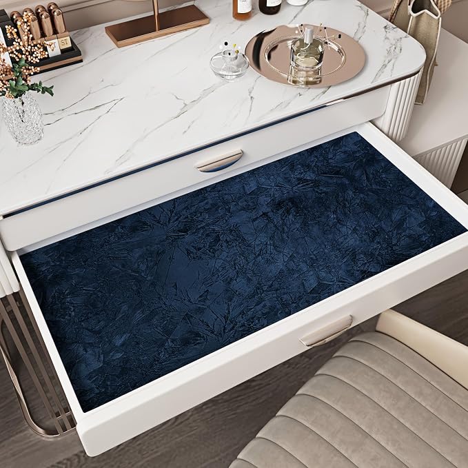 Wallercity Velvet Peel and Stick Drawer Liners - Image 2