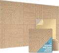 Art3d 6-Pack Self-Adhesive Acoustic Wall Panels by Art3d