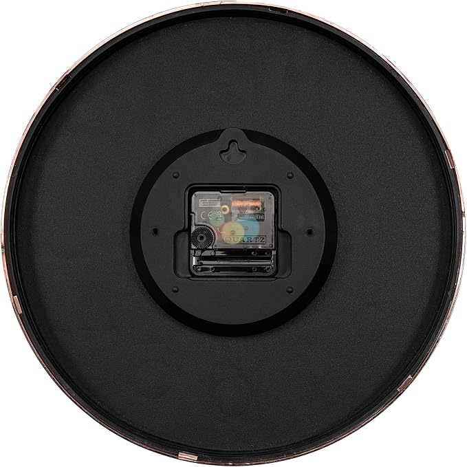 Foxtop Modern Wall Clock 10 Inch Non-Ticking Silent Battery Operated Round - Image 7
