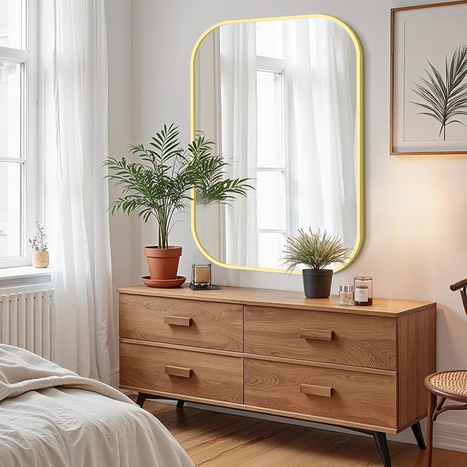 Bathroom Mirror for Wall, HD Reflection Shatterproof Mirror for Living Room - Image 6