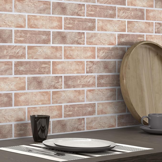 8-Pack 3D Faux Brick Acoustic Wall Panels, 11.8" x 11.8" PET Soundproof & Noise - Image 6