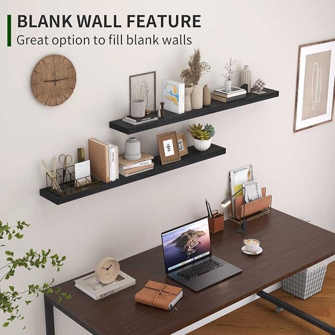 Marsmiles Wood Floating Shelves - Image 6