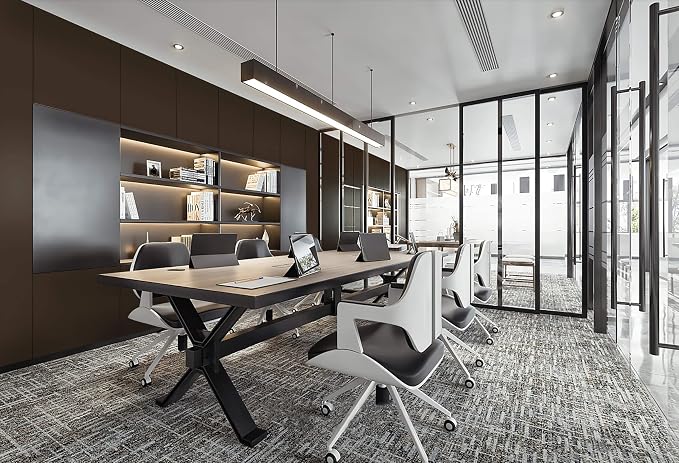 Dimoon 236''x17.7'' Grey Peel and Stick Wallpaper Contact Paper Modern Self - Image 6
