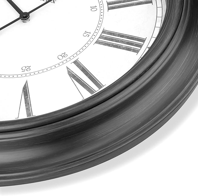 Westclox 24 inch Traditional Wall Clock Battery-Operated Clock - Image 5