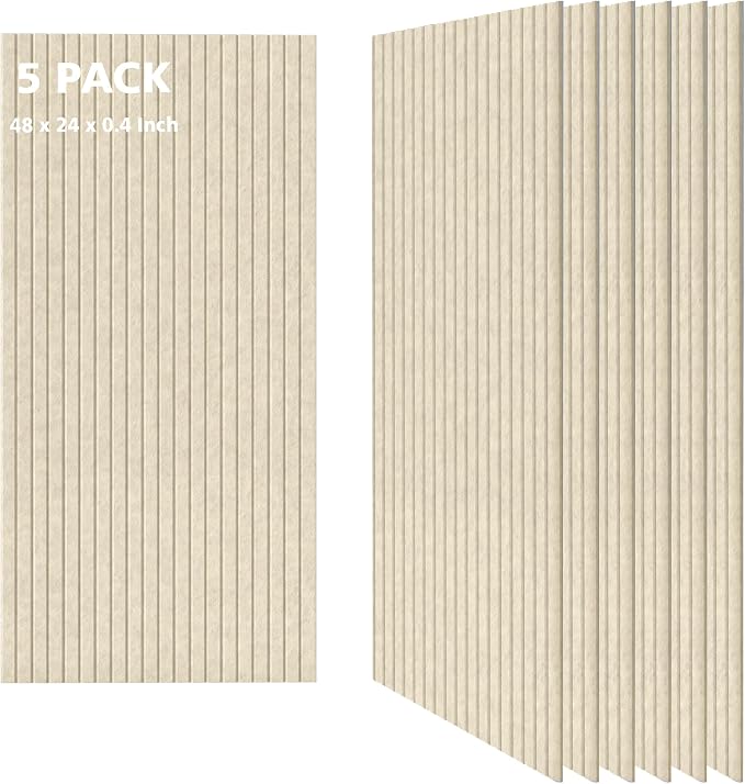 Acoustic Panels, 5 Pack Sound Panels Noise Reducing by AUTORIFIC