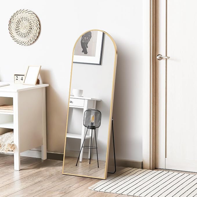 DUMOS 59"x16" Arched Full Length Mirror - Image 6
