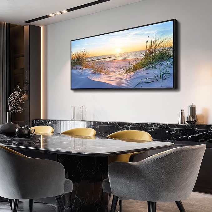 MHARTK66 Large Wall Art for Living Room Modern Wall Decor for Bedroom Beach - Image 4