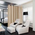 NICETOWN Closet Door Heavy Curtain, Room Dividers Shade Screens Partitions by NICETOWN