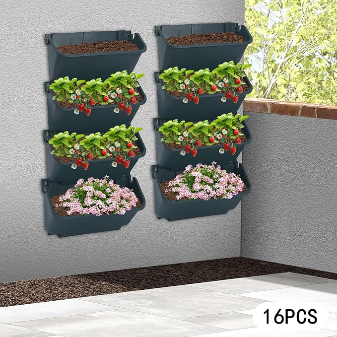 Vertical Wall Planter, Wall-Mounted Living Garden Planter - Image 5