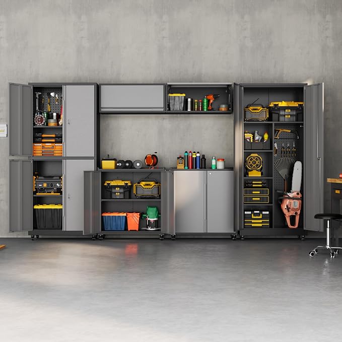 Metal Garage Storage Cabinet - Image 2