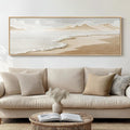 Framed Boho Coastal Beach Wall Art by Cuspin