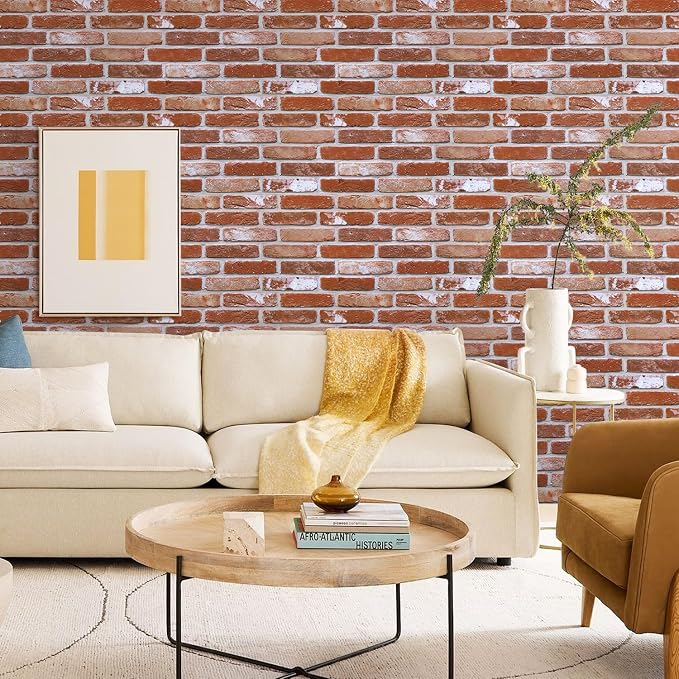 Commomy Faux Brick 3D Wall Panels - Image 2