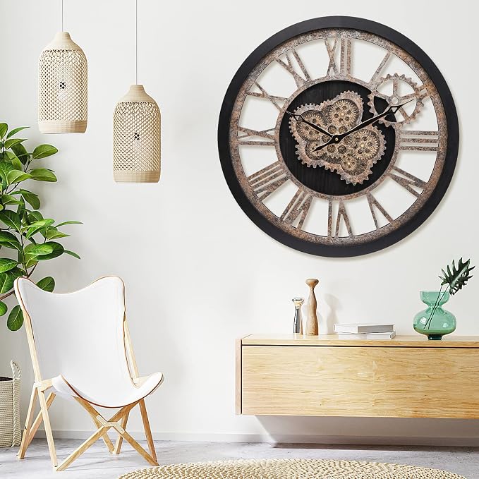 HOIBAI Large Wall Clock, Wall Clocks - Image 4