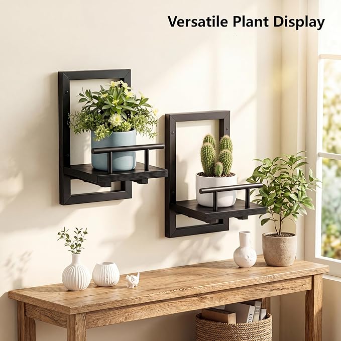 Sbosbo Floating Shelves for Wall, Plant Shelf Indoor, Wall Planters for Indoor - Image 7