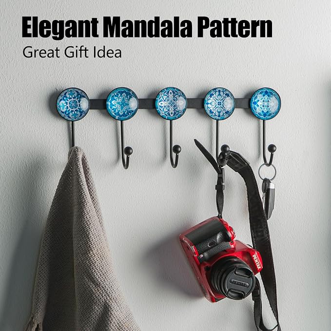 Boho Coat Rack Wall Mounted - Image 9