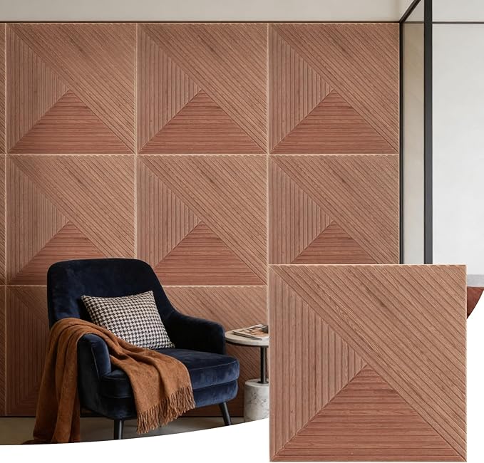 6 PCS Acoustical Wall Panels，23.6 x 23.6 Inch Self-adhesive Sound Absorbing by %E7%AB%8B%E5%8D%B3%E8%B4%AD%E4%B9%B0